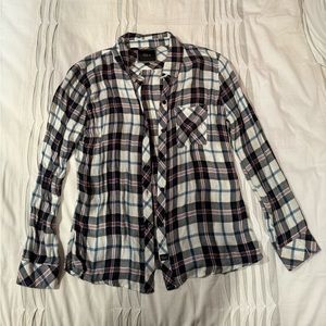 Rails Plaid Flannel Button Down Shirt